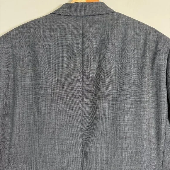 Michael Kors Wool Sport Coat Dinner Jacket Blazer Men 44L Gray Career Formal NWT